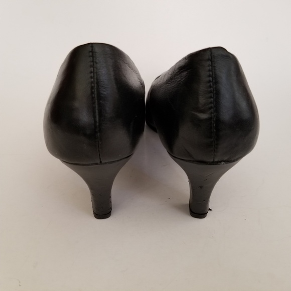 Soft Shoe by Medicus Black Work Career Pump - Picture 4 of 7